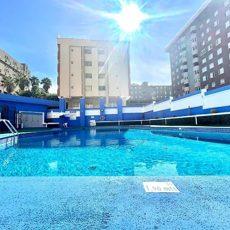 Apartamento A Pocos Metros De La Playa, Con Piscina Y Wifi Gratuito En Zonas Comunes Appartement